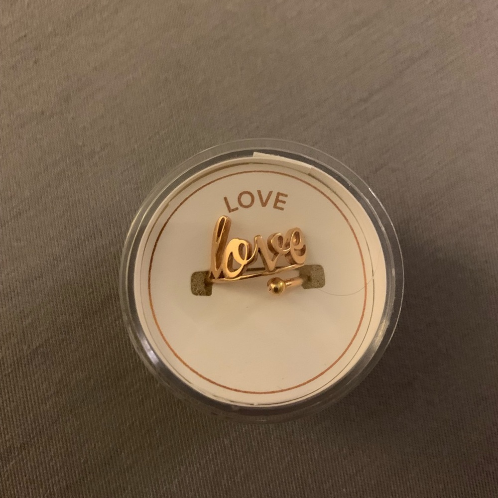 Alex and ani love ring